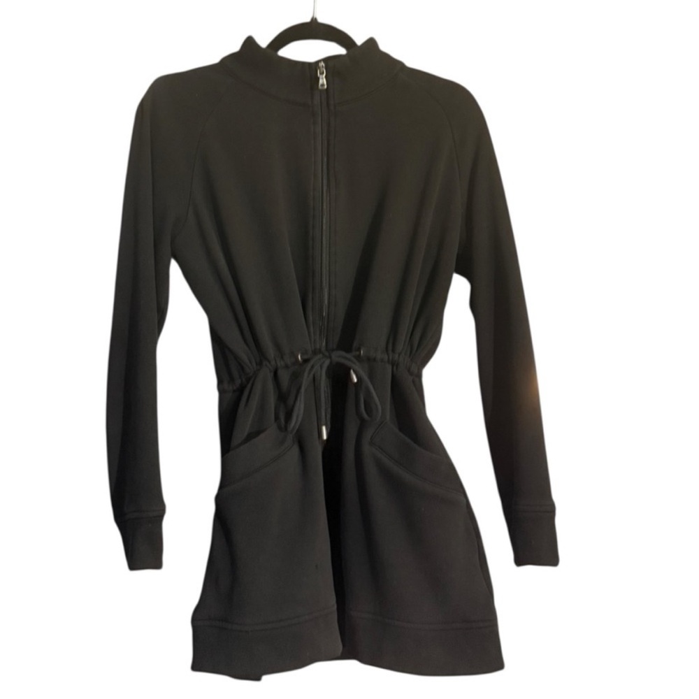 UGG Australia Raleigh Black Zip-Up Jacket with Soft Fleece Lining | Size M - Picture 4 of 7